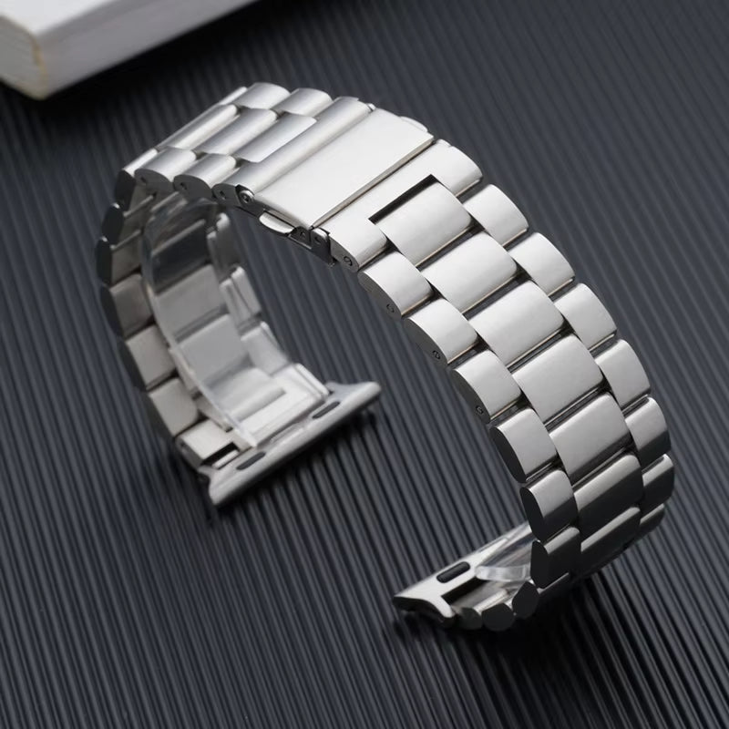 Stainless Steel Silver Link Watch Band
