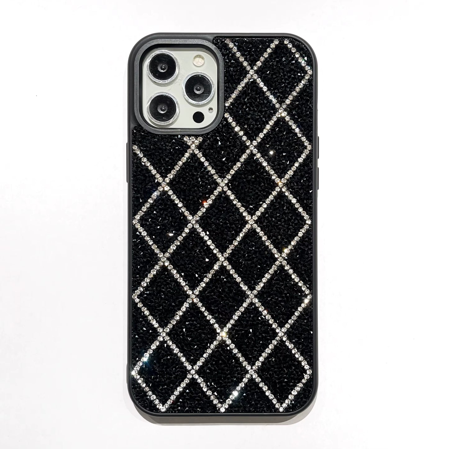 Black Crystal Lattice Case