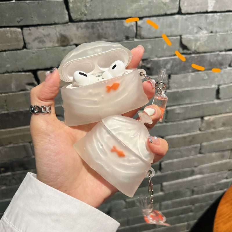 Plastic Fish Bag Airpod case