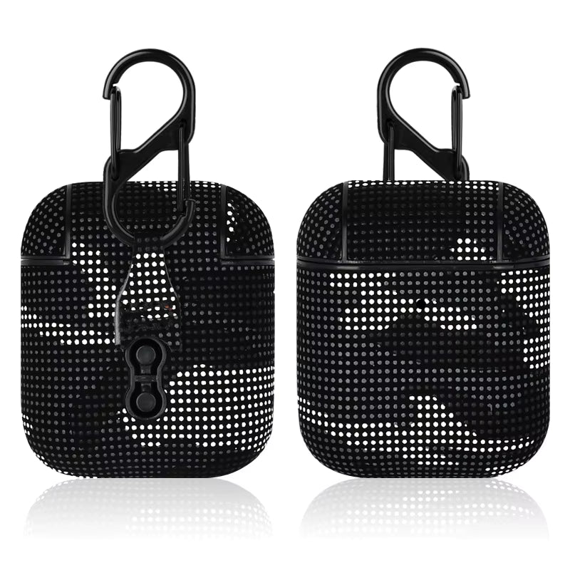 Grey Camo Airpod case