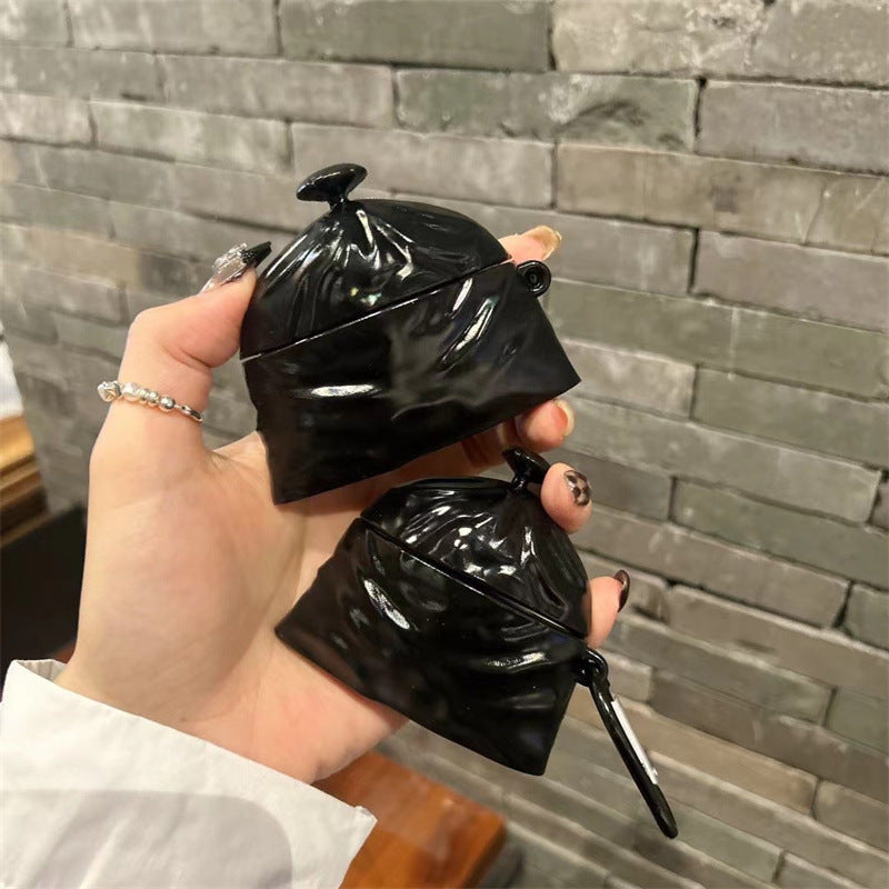 Plastic Trash Bag Airpod case