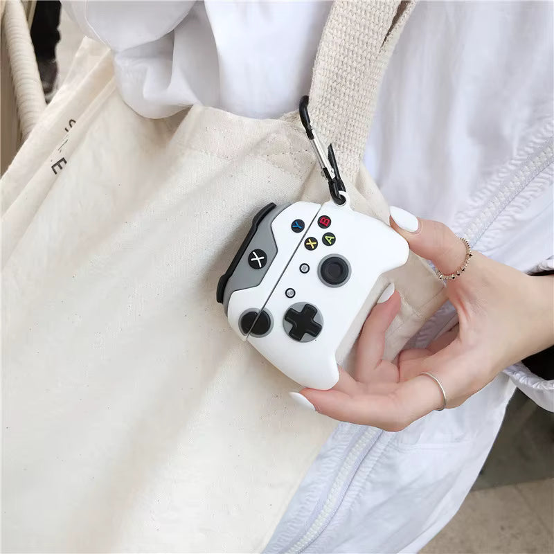 White Game Controller Airpod case