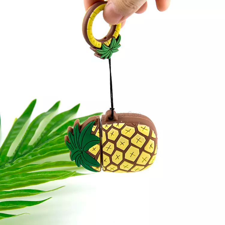 Pineapple Silicone Airpod case