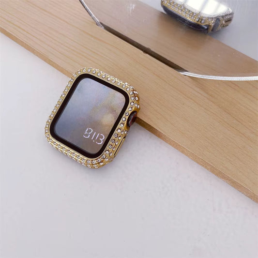 Gold Bling Watch Face Cover
