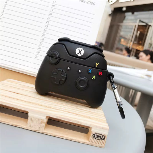 Black Game Controller Airpod case