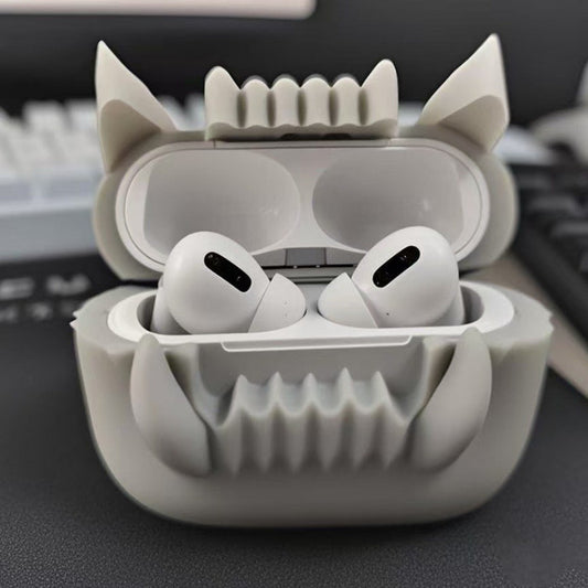 Silicone Fang Teeth Airpod case