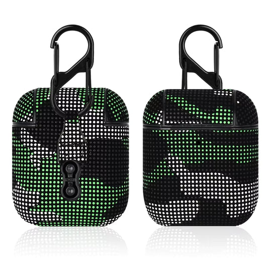 Light Green Camo Airpod case