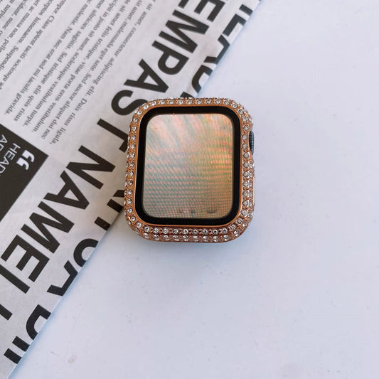 Rose Gold Bling Watch Face Cover