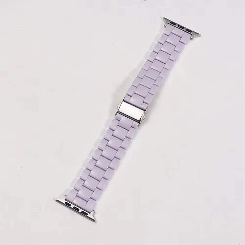 Lilac Resin Link Watch Band