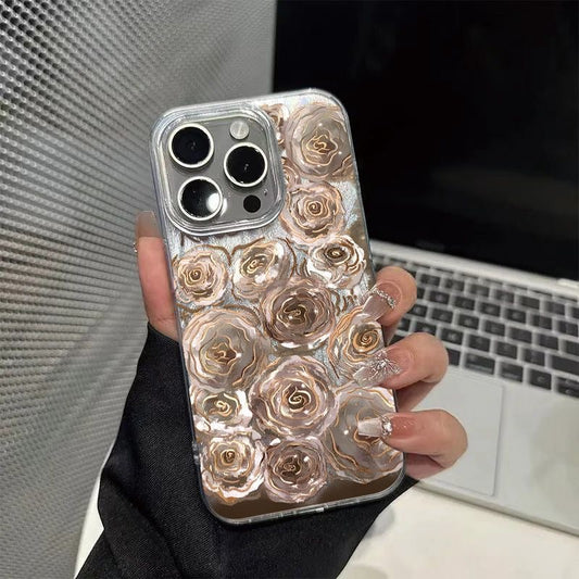 Gold Rose Phone case