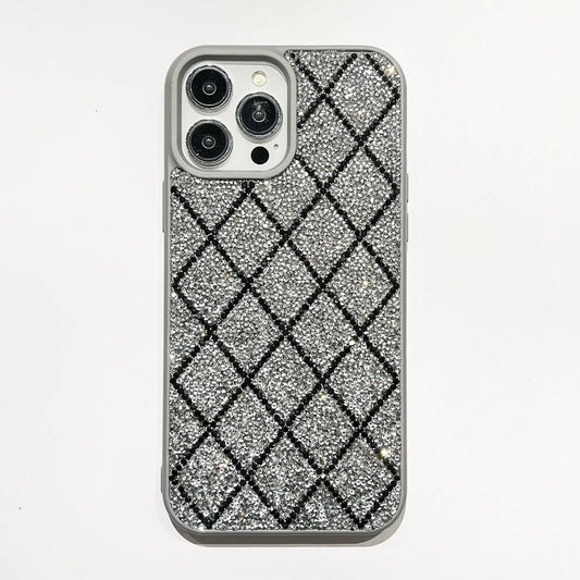 Silver Crystal Lattice Case