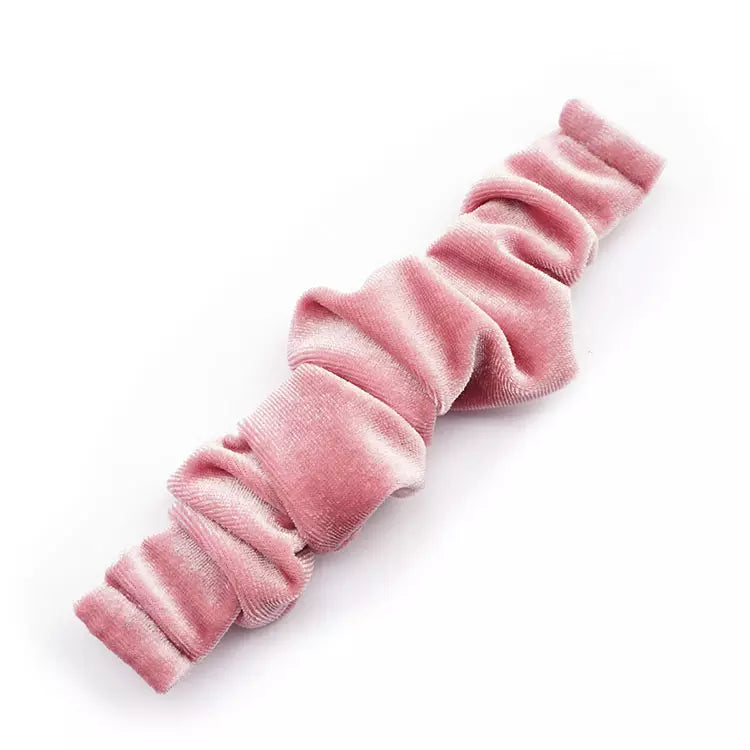 Velvet Scrunchie Watch Band