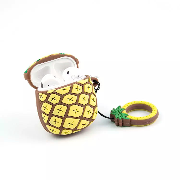 Pineapple Silicone Airpod case