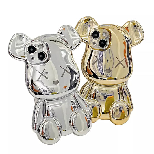 3D Metallic Bear Case