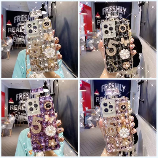 Crystal Bling Perfume Bottle case