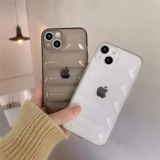 Clear Puffer Phone case