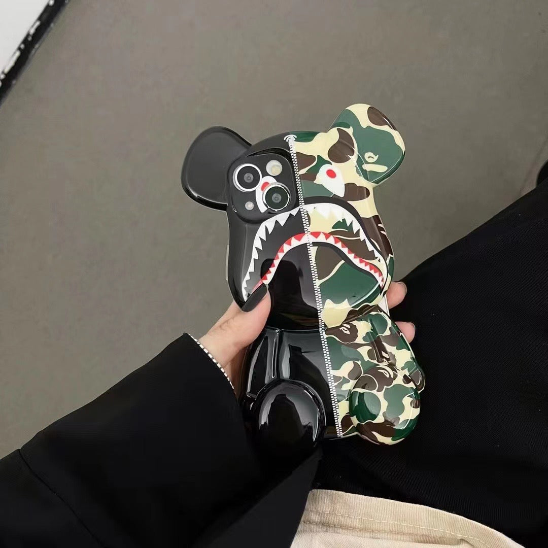Camo 3D Bear Case